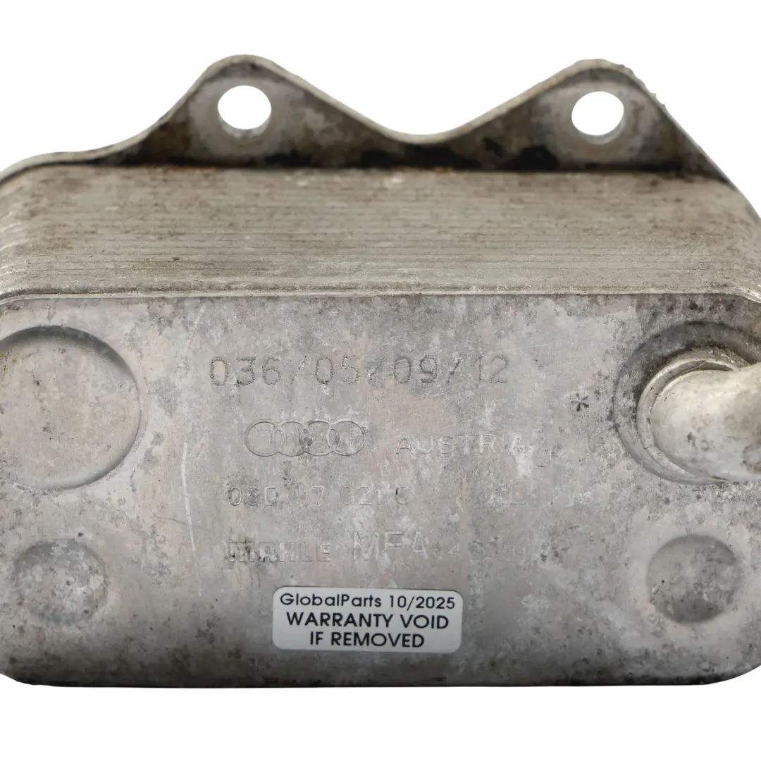 Unità Radiatore Olio Motore per Audi S3 8P 2.0 TFSI con numero di parte 06D117021C Audi S3 8P 2.0 TFSI Unità Radiatore Olio Motore - SKU 06D117021C - Numero di parte 06D117021C