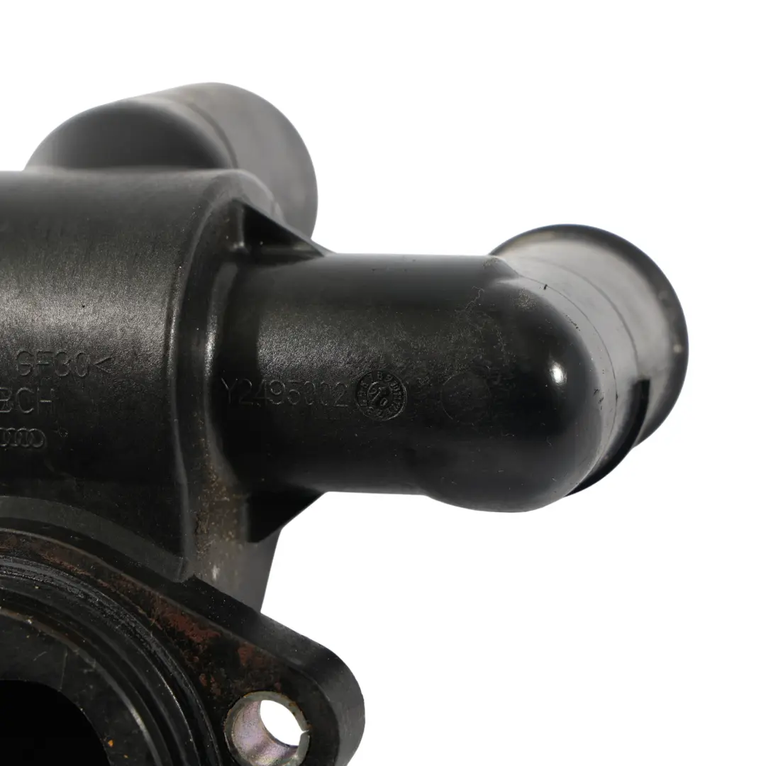 Coolant Regulator Thermostat Housing Pipe 2.0 TFSI BWE to Audi A4 B7 with Part number 06D121111G Audi A4 B7 Coolant Regulator Thermostat Housing Pipe 2.0 TFSI BWE - SKU 06D121111G - Part number 06D121111G