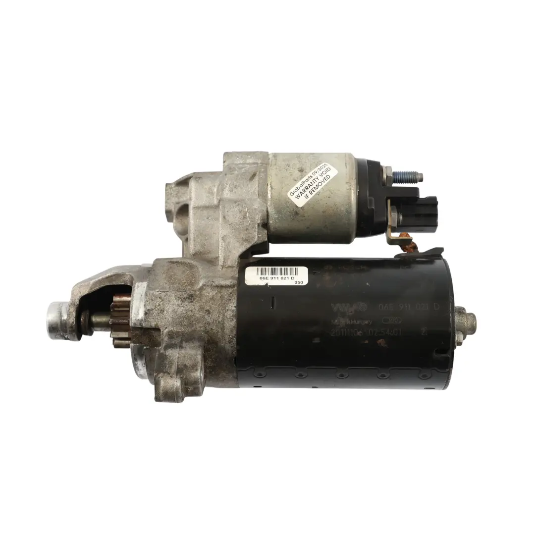 Audi S5 8T A6 C7 Motor Anlasser 3.0 TFSI Benzin CGWC - SKU 06E911021D - Teilenummer 06E911021D