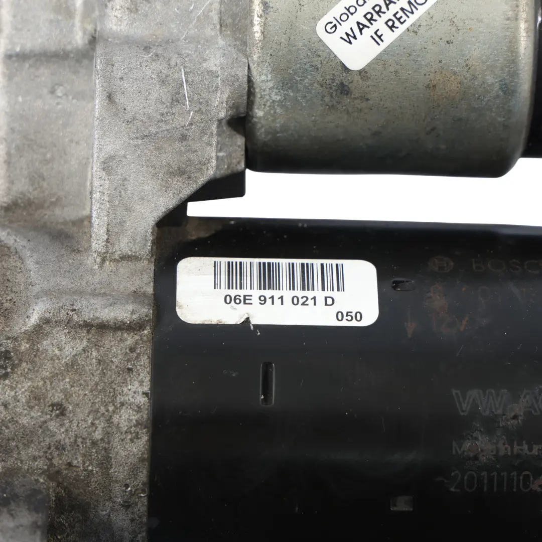 Audi S5 8T A6 C7 Motor Anlasser 3.0 TFSI Benzin CGWC - SKU 06E911021D - Teilenummer 06E911021D