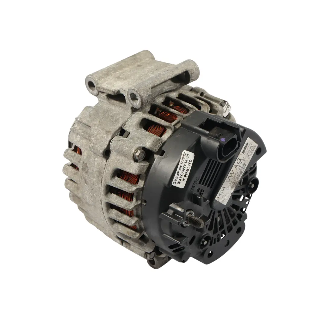 Audi A3 8P Motor Alternador Generador 14V 140A 1.8 TFSI CDAA 06H903017E - SKU 06H903017EX - Número de pieza 06H903017EX