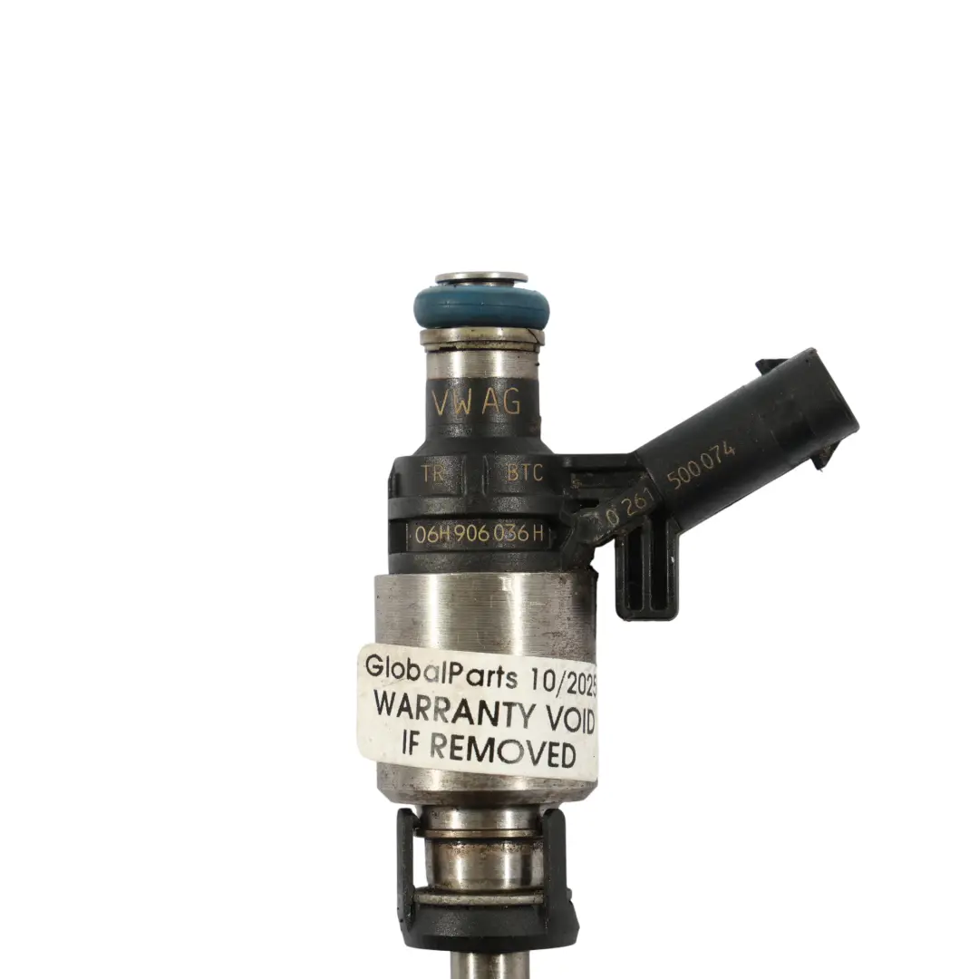 Injecteur Carburant 1.8 TFSI Essence pour Audi A3 8P à propos du numéro de pièce 06H906036H Audi A3 8P Injecteur Carburant 1.8 TFSI Essence - SKU 06H906036H - Numéro de pièce 06H906036H