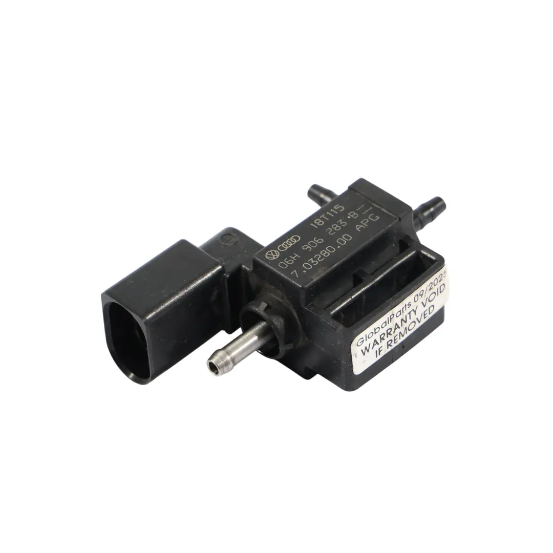 Électrovane Conduite Dépression 1.8 TFSI pour Audi A3 8V A4 B8 VW Golf Mk7 à propos du numéro de pièce 06H906283B Audi A3 8V A4 B8 VW Golf Mk7 Électrovane Conduite Dépression 1.8 TFSI - SKU 06H906283B - Numéro de pièce 06H906283B