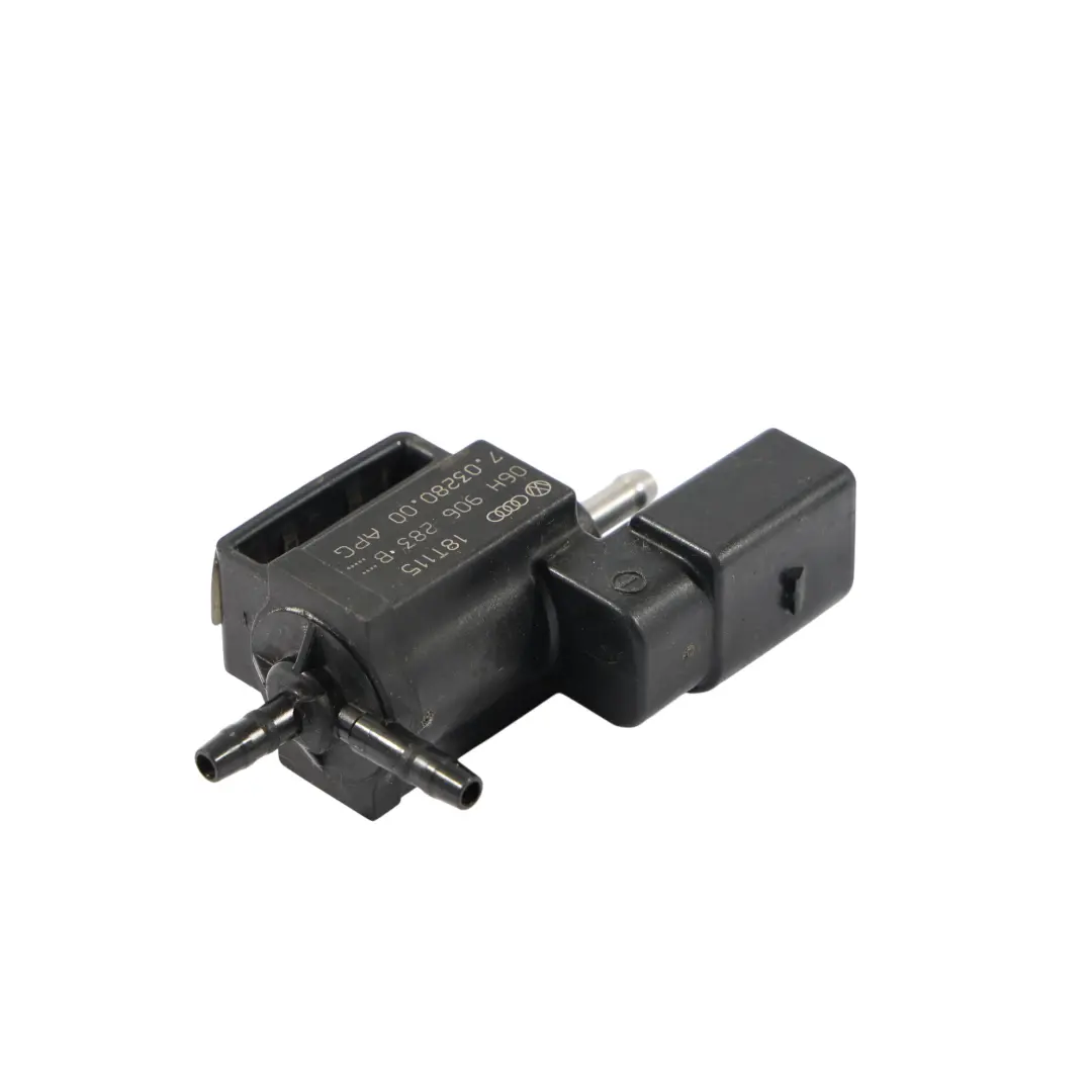 Válvula Solenoide Línea Vacío 1.8 TFSI para Audi A3 8V A4 B8 VW Golf Mk7 con número de pieza 06H906283B Audi A3 8V A4 B8 VW Golf Mk7 Válvula Solenoide Línea Vacío 1.8 TFSI - SKU 06H906283B - Número de pieza 06H906283B
