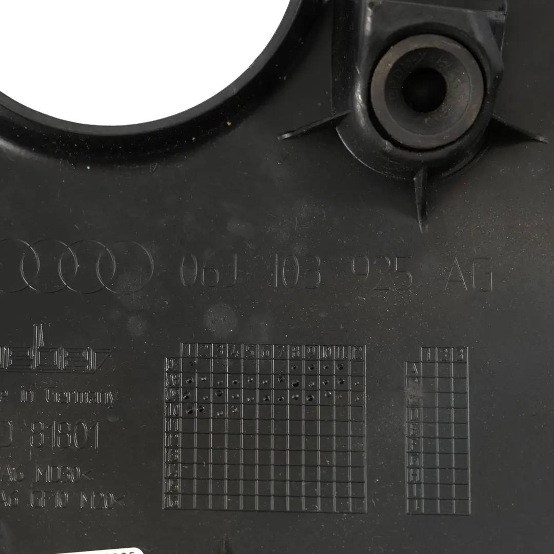  Tapa Superior Del Motor Audi A4 B8 A5 8T 1.8 TFSI Panel Aislante - SKU 06J103925AG-1 - Número de pieza 06J103925AG