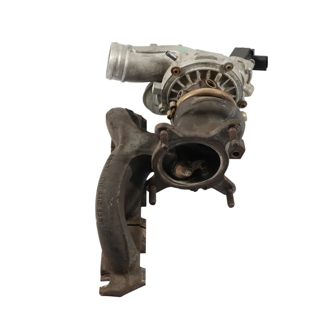 Turbolader Abgaskrümmer 2.0 TFSI für Audi Q3 8U mit Teilenummer 06J145713K Audi Q3 8U Turbolader Abgaskrümmer 2.0 TFSI - SKU 06J145713K - Teilenummer 06J145713K