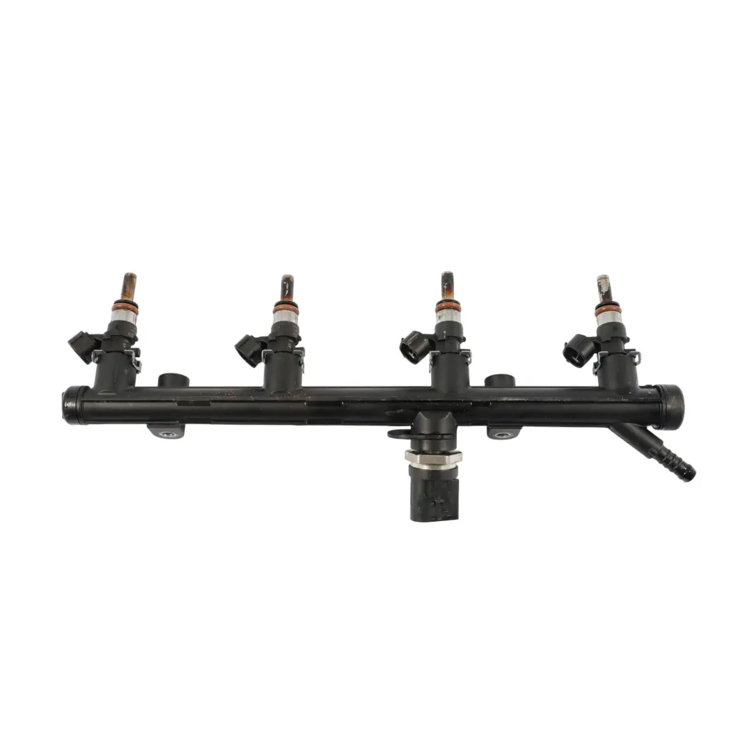 Audi A3 8V TT FV Engine Fuel Injection Rail Injectors 2.0 TFSI Petrol - SKU 06K133681E - Part number 06K133681E