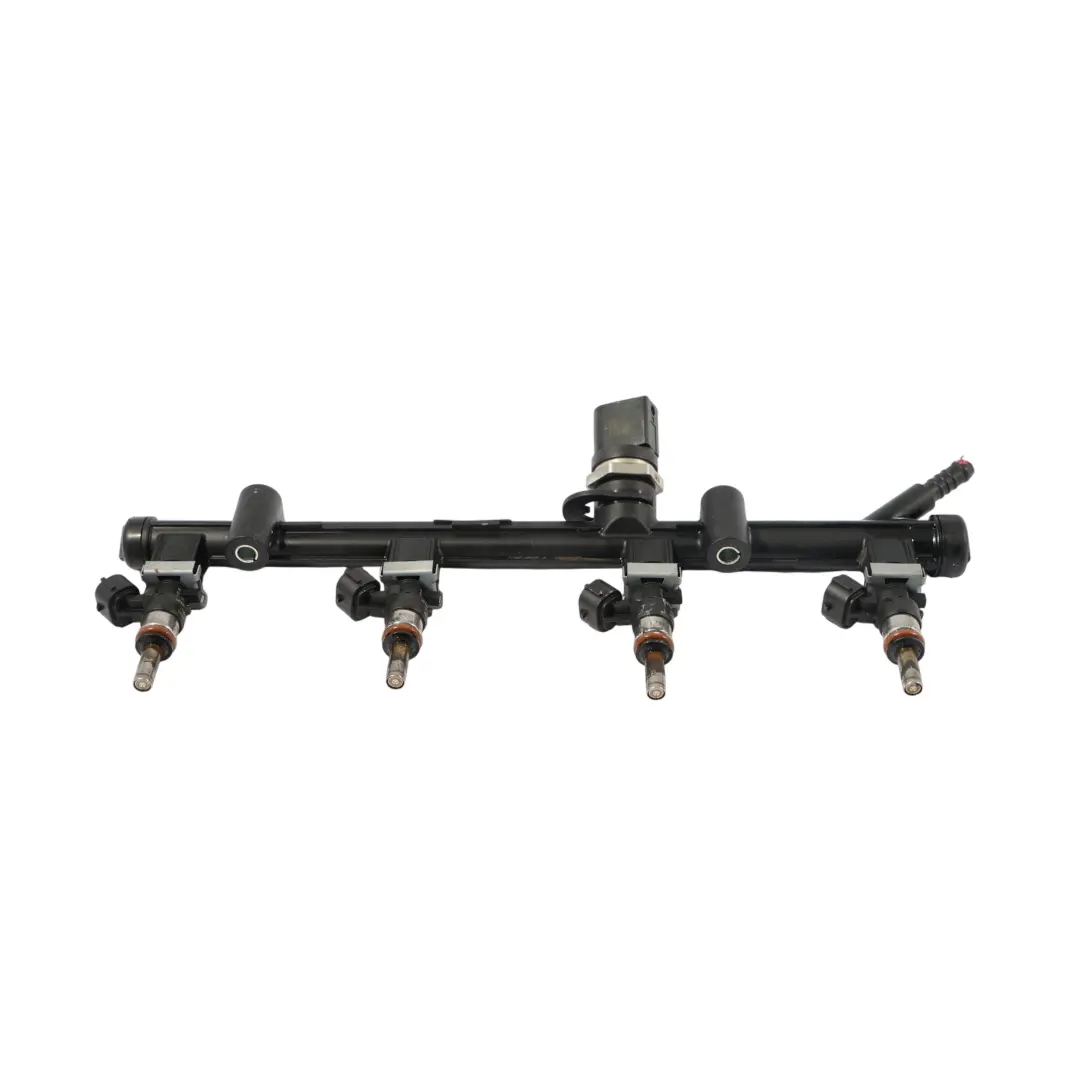 Audi A3 8V TT FV Engine Fuel Injection Rail Injectors 2.0 TFSI Petrol - SKU 06K133681E - Part number 06K133681E