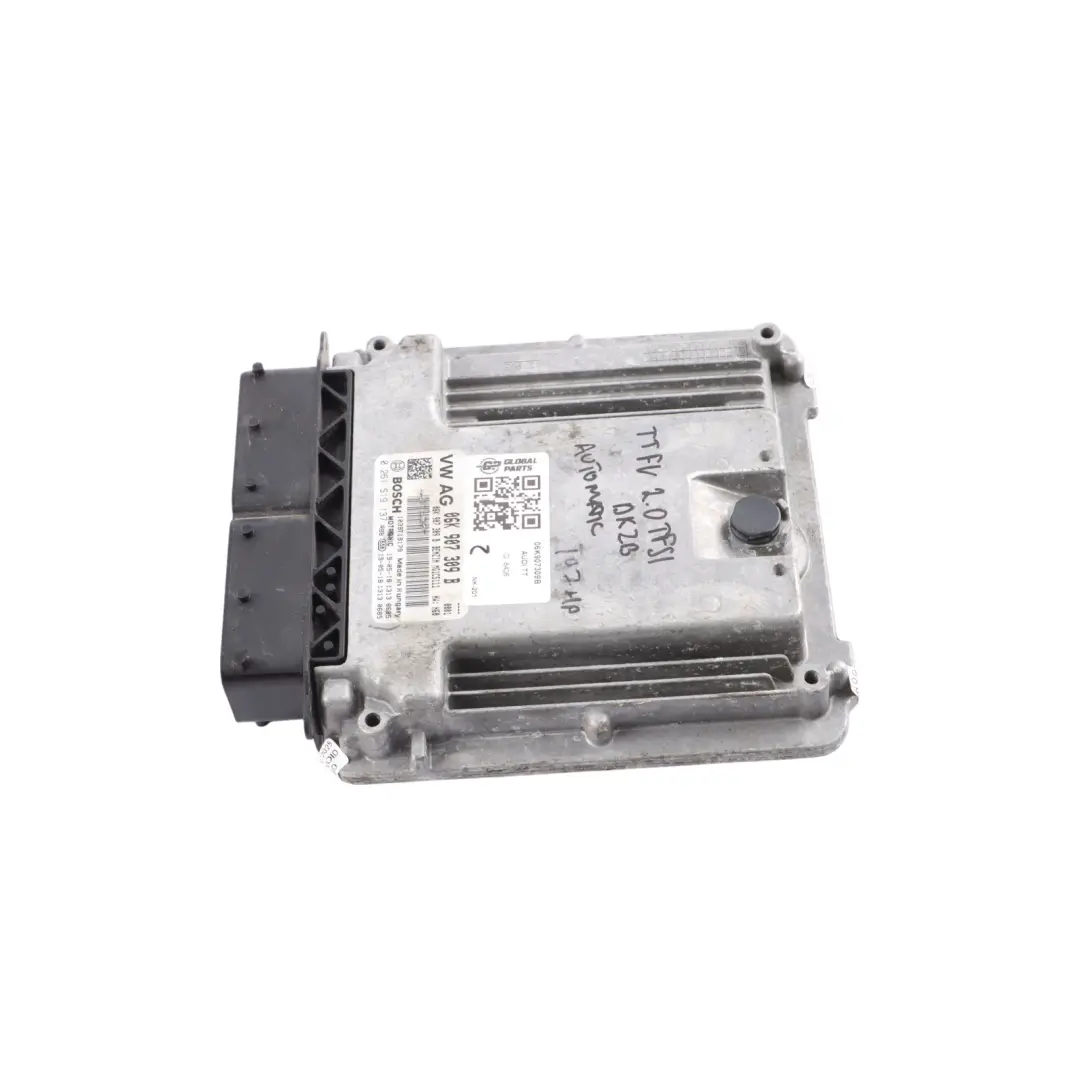 DKZB Engine Control Unit Module Automatic to Audi TT FV 2.0 TFSI with Part number 06K907309B Audi TT FV 2.0 TFSI DKZB Engine Control Unit Module Automatic - SKU 06K907309B - Part number 06K907309B