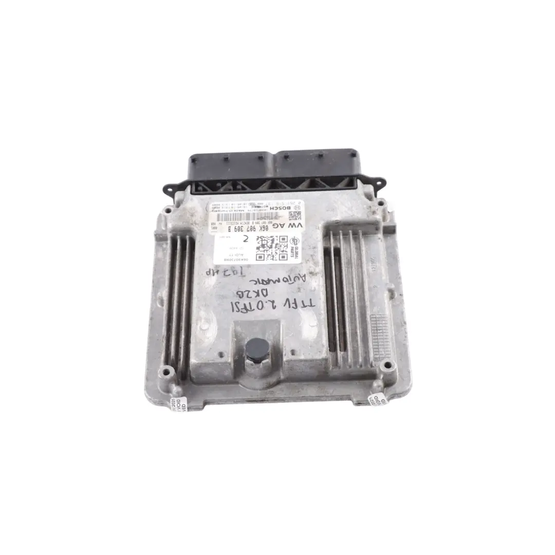 Audi TT FV 2.0 TFSI DKZB Engine Control Unit Module Automatic - SKU 06K907309B - Part number 06K907309B