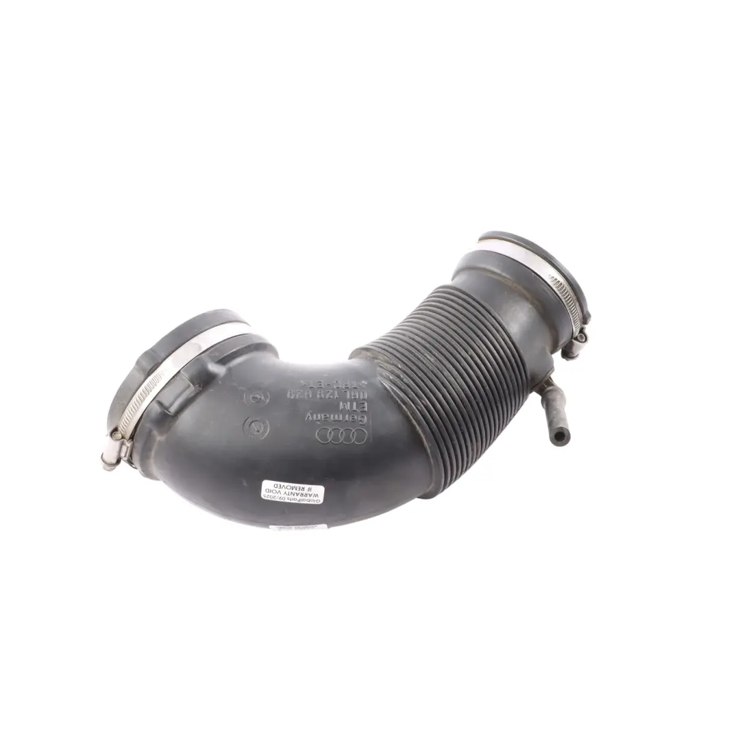 Intake Duct Petrol Connecting Tube Pipe Inlet 06L129629 to Audi A4 B9 A5 F5 Air with Part number 06L129629D Audi A4 B9 A5 F5 Air Intake Duct Petrol Connecting Tube Pipe Inlet 06L129629 - SKU 06L129629D - Part number 06L129629D