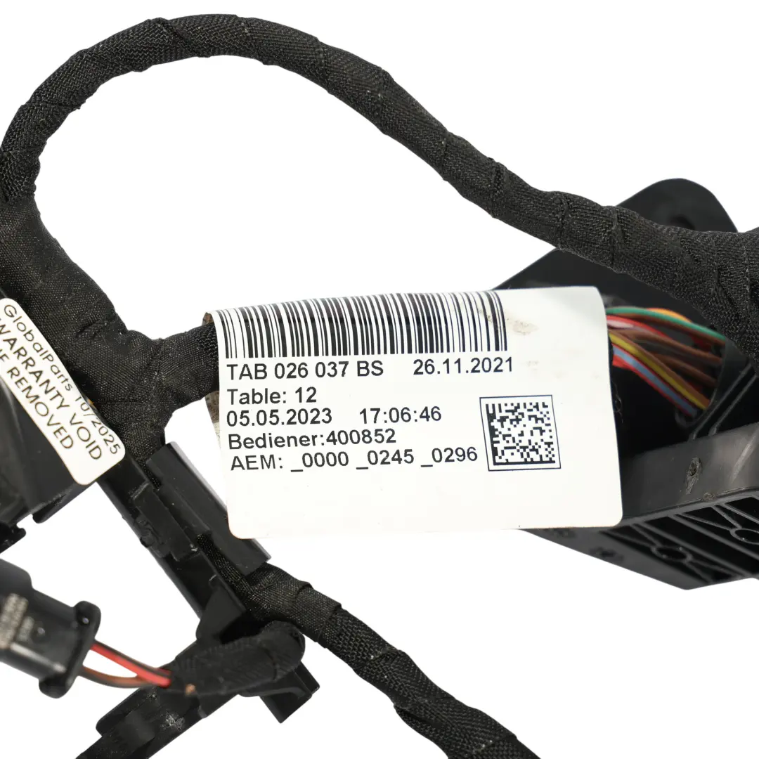 Audi A3 8Y Engine Injector Module Wiring Harness Cable 2.0 TFSI - SKU 06N971627B - Part number 06N971627B