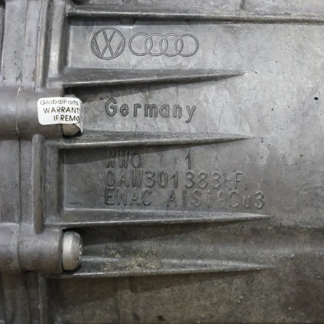 Audi A4 B8 A5 8T 2.7 TDI Automatic Gearbox Transmission LAU WARRANTY - SKU 0AW300045M-1 - Part number 0AW300045M