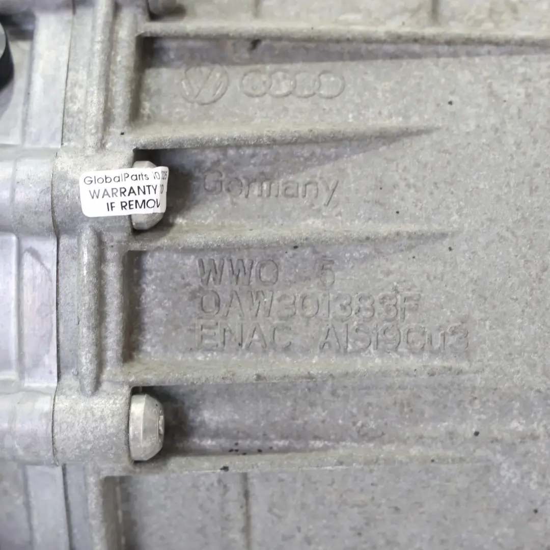 8F 2.0 TFSI Skrzynia Biegów Automat Multitronic LKV do Audi A5 8T o numerze 0AW300046B Audi A5 8T 8F 2.0 TFSI Skrzynia Biegów Automat Multitronic LKV - SKU 0AW300046B - Numer Części 0AW300046B