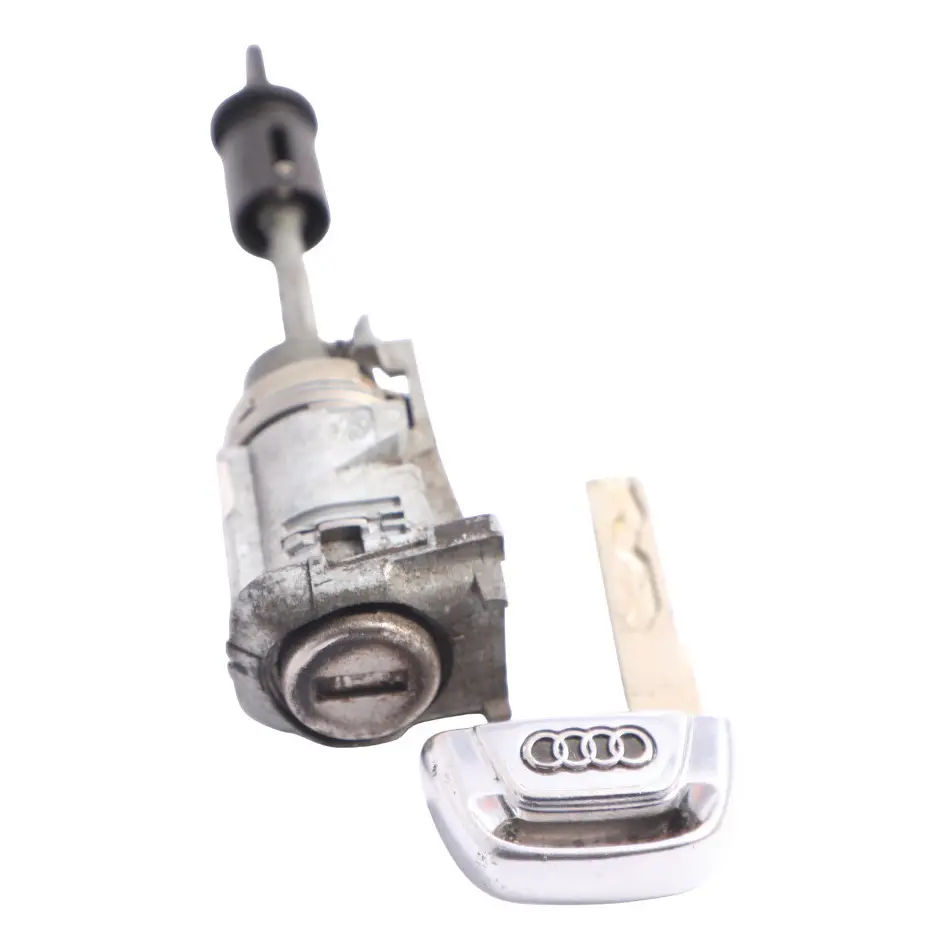 Audi A8 D4 Door Grab Handle Lock Cylinder Key Front Driver Side - SKU 107837167BK - Part number 107837167BK