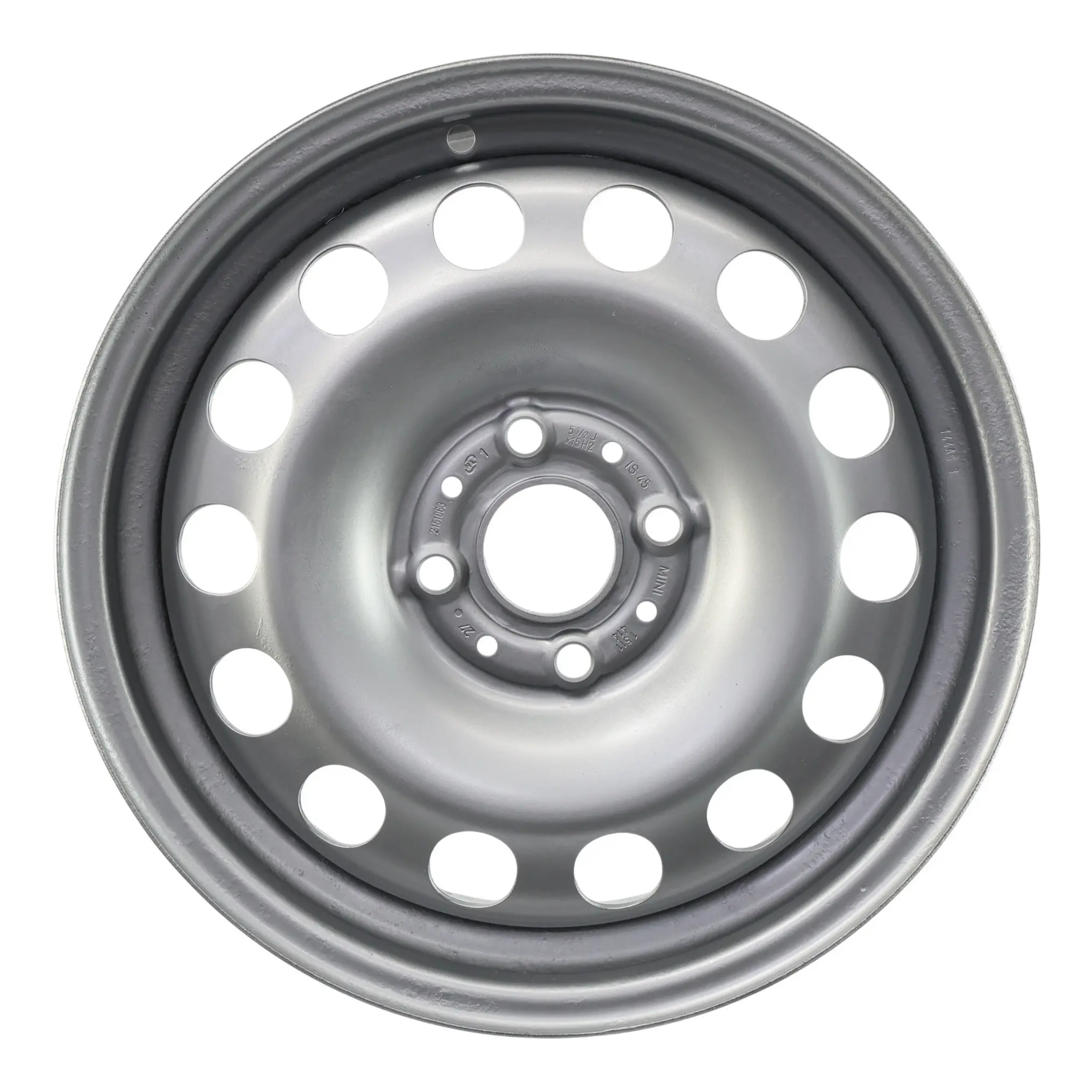 Mini Cooper One R50 R55 R56 R57 Silver Steel Wheel Rim 15" 5,5J ET:45 1511414