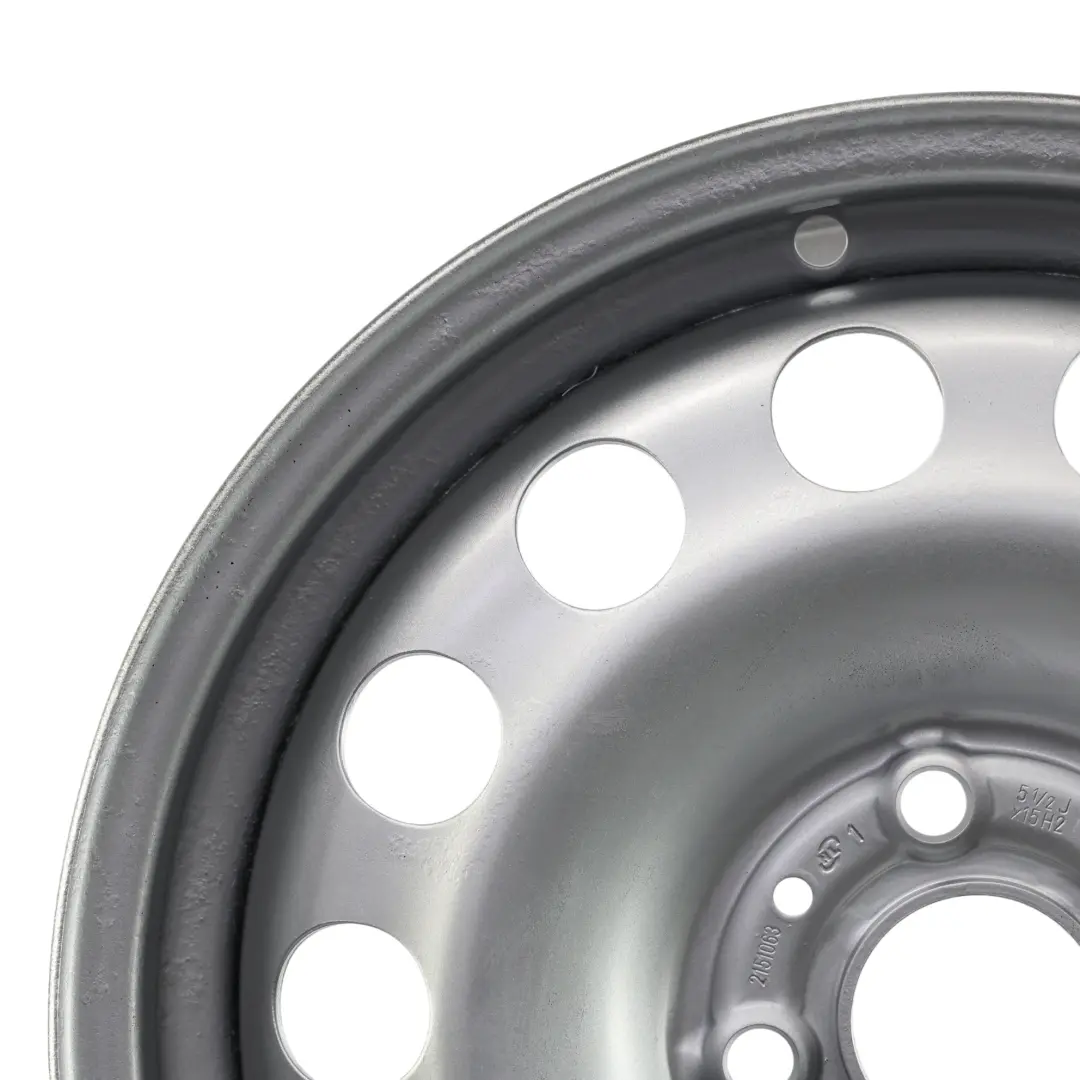 Silber Stahlfelge 15" 5,5J ET:45 für Mini Cooper One R50 R55 R56 R57 mit Teilenummer 1511414 Mini Cooper One R50 R55 R56 R57 Silber Stahlfelge 15" 5,5J ET:45 - SKU 1511414-5 - Teilenummer 1511414