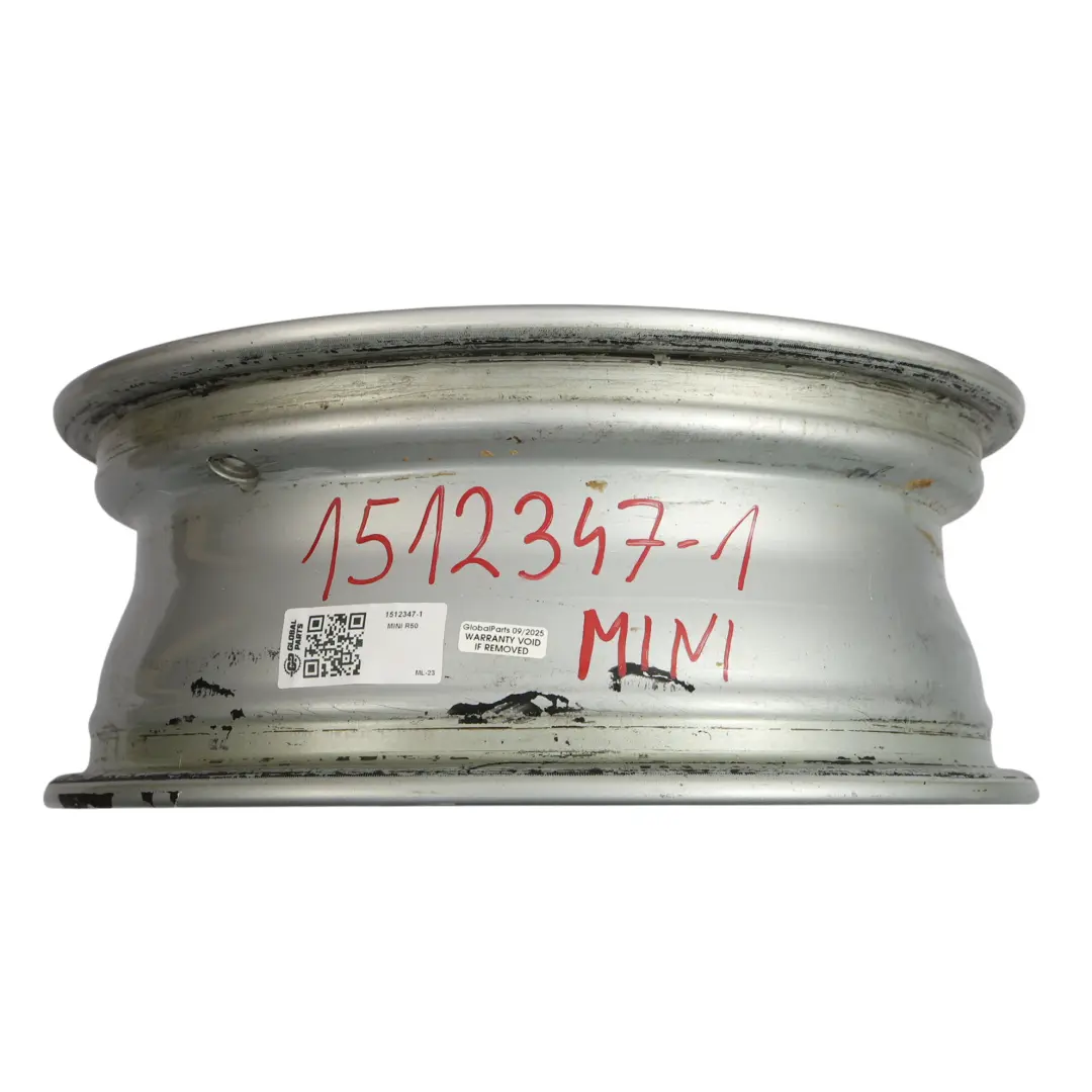 Mini Cooper One R50 R52 Argent Alliage Aluminium Jante 15" 5,5J ET:45 - SKU 1512347-1 - Numéro de pièce 1512347