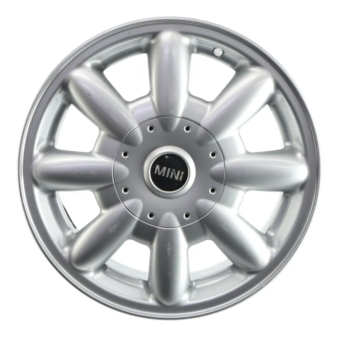 Mini Cooper R50 R52 Silver Wheel Alloy Rim 15" 5,5J ET:45 8-Spoke 82 - SKU 1512347-4 - Part number 1512347
