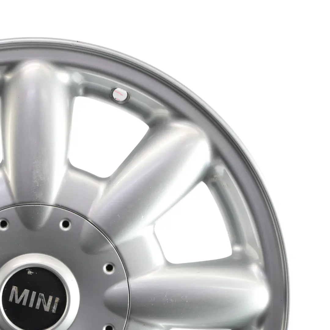 Mini Cooper R50 R52 Silver Wheel Alloy Rim 15" 5,5J ET:45 8-Spoke 82 - SKU 1512347-4 - Part number 1512347