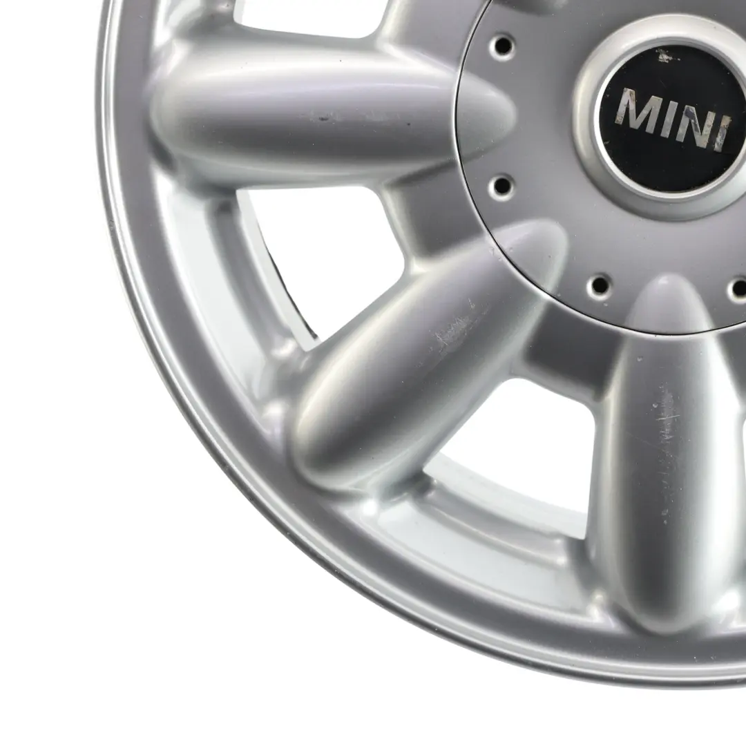 Mini Cooper R50 R52 Silver Wheel Alloy Rim 15" 5,5J ET:45 8-Spoke 82 - SKU 1512347-4 - Part number 1512347