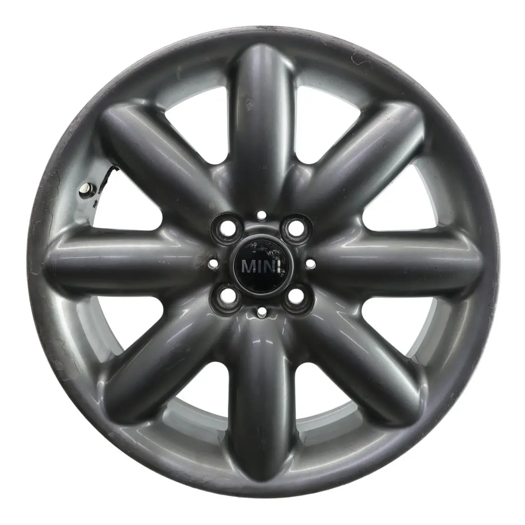 Gris Llanta de aleación 17" ET:48 7J S-Spoke 85 para Mini Cooper R50 R53 R55 R56 R57 con número de pieza 1512352 Mini Cooper R50 R53 R55 R56 R57 Gris Llanta de aleación 17" ET:48 7J S-Spoke 85 - SKU 1512352-10 - Número de pieza 1512352