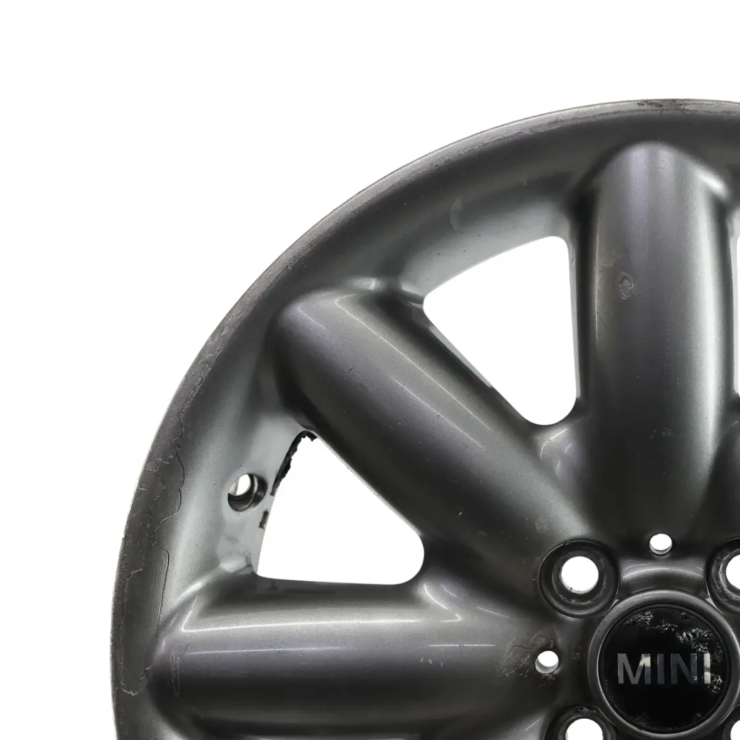 Mini Cooper R50 R53 R55 R56 R57 Gris Llanta de aleación 17" ET:48 7J S-Spoke 85 - SKU 1512352-10 - Número de pieza 1512352
