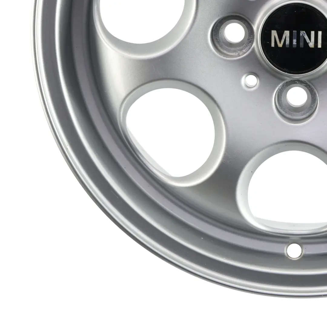 Mini Cooper R50 R55 R56 R57 Silver Wheel Alloy Rim 15" 5,5J ET:45 7-Hole 81 - SKU 1512458-1 - Part number 1512458