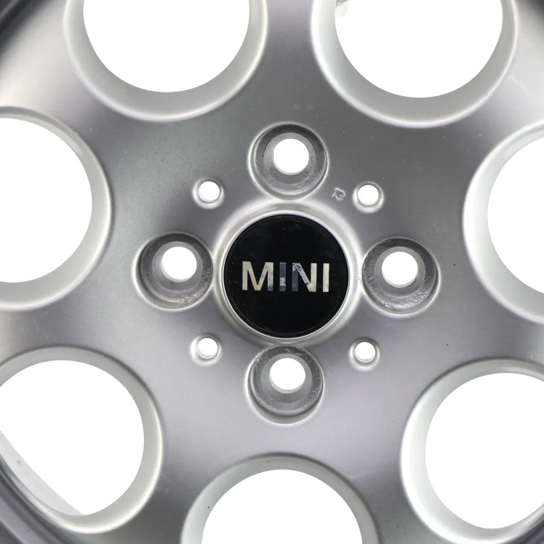 Mini Cooper R50 R55 R56 R57 Silver Wheel Alloy Rim 15" 5,5J ET:45 7-Hole 81 - SKU 1512458-1 - Part number 1512458