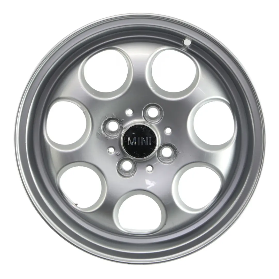 Mini Cooper One R50 R56 Silber Alu Felge Alufelge 15 "5,5J ET: 45 Rad 7 Hole 81 - SKU 1512458-2 - Teilenummer 1512458