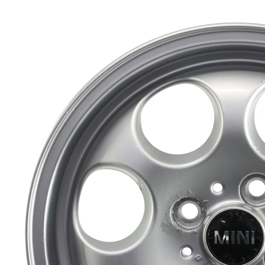 Mini Cooper One R50 R55 R56 R57 Cerchio In Lega Argento 15" 5,5J ET:45 7-Hole 81 - SKU 1512458-2 - Numero di parte 1512458
