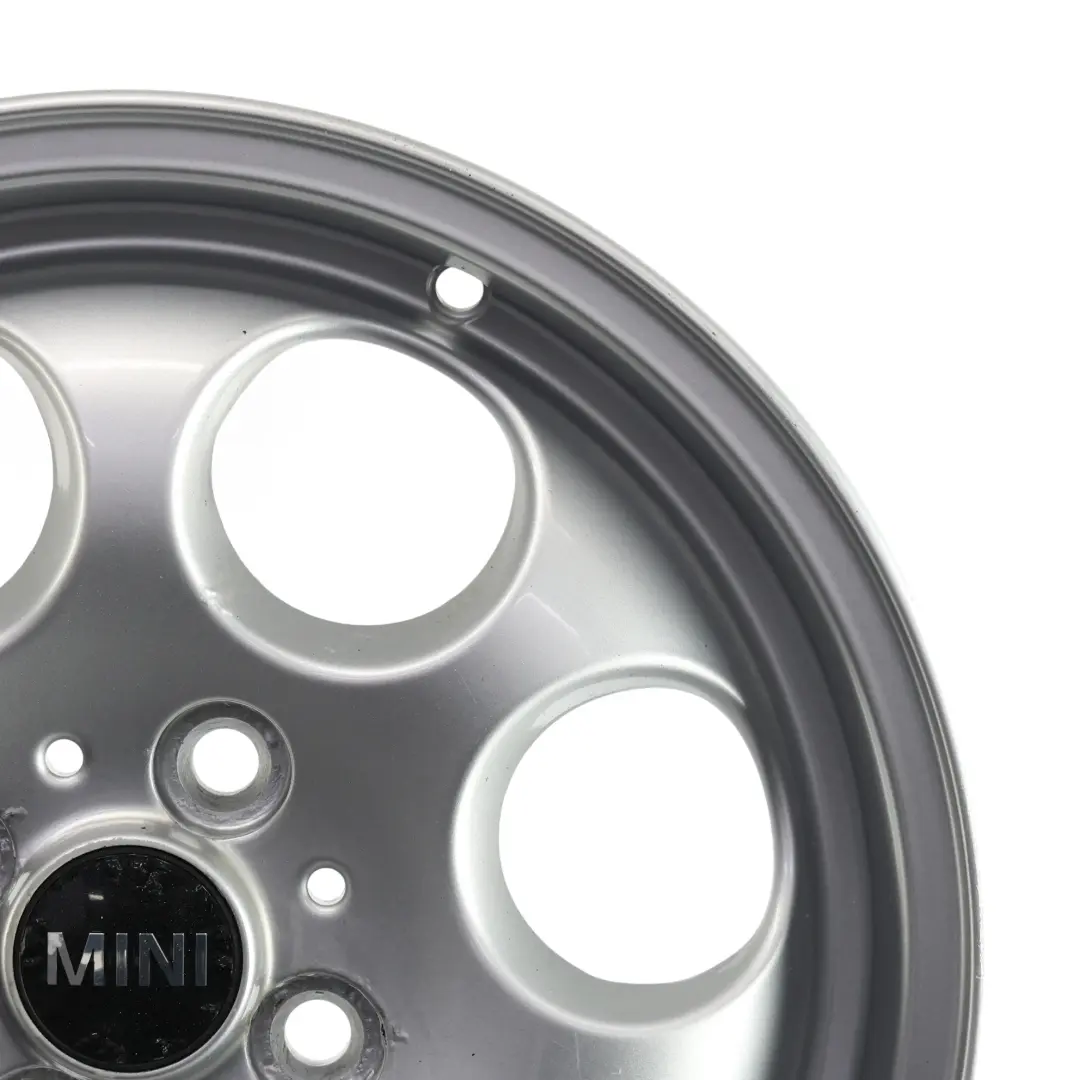 Mini Cooper One R50 R55 R56 R57 Cerchio In Lega Argento 15" 5,5J ET:45 7-Hole 81 - SKU 1512458-2 - Numero di parte 1512458