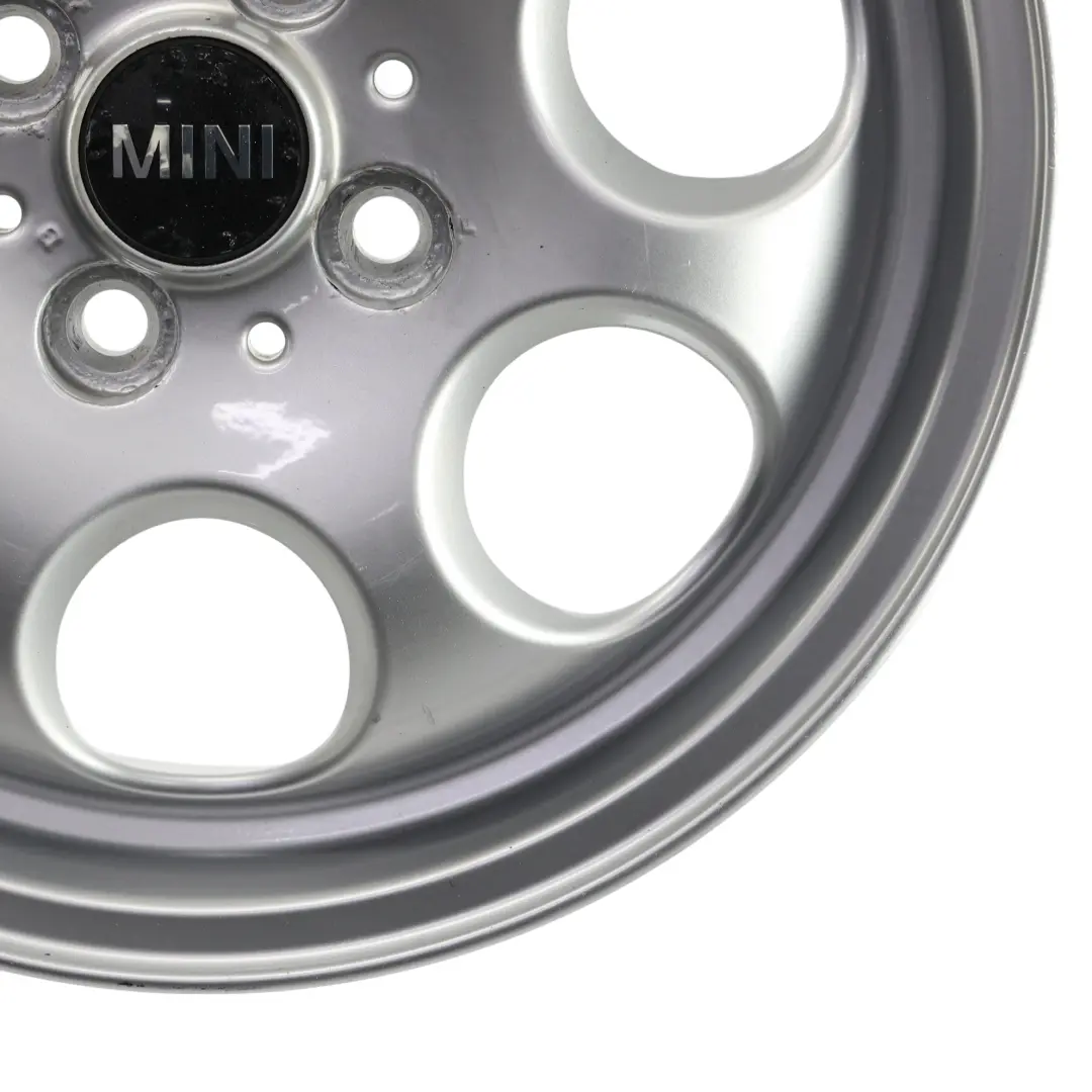 Mini Cooper One R50 R55 R56 R57 Cerchio In Lega Argento 15" 5,5J ET:45 7-Hole 81 - SKU 1512458-2 - Numero di parte 1512458