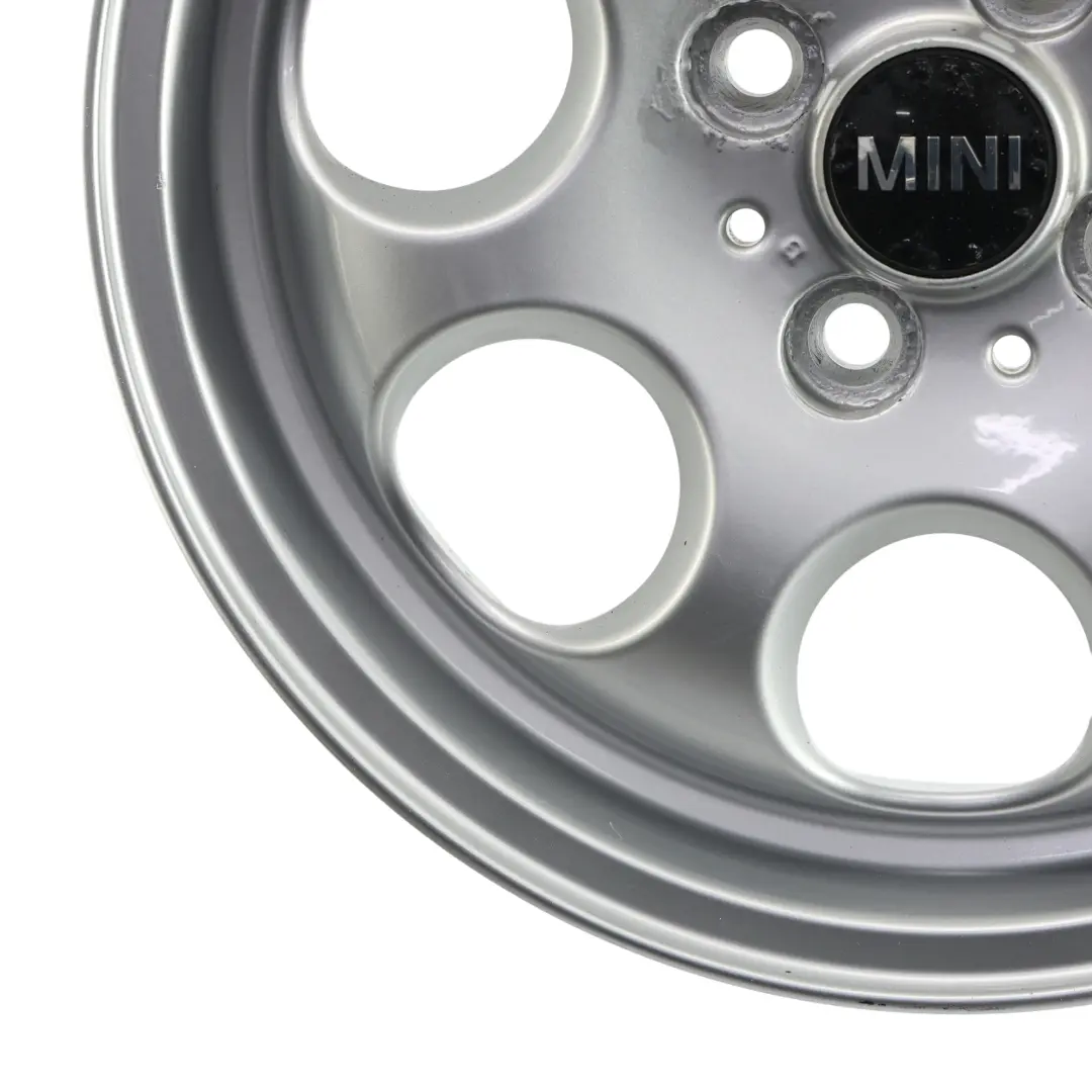 Mini Cooper One R50 R55 R56 R57 Cerchio In Lega Argento 15" 5,5J ET:45 7-Hole 81 - SKU 1512458-2 - Numero di parte 1512458