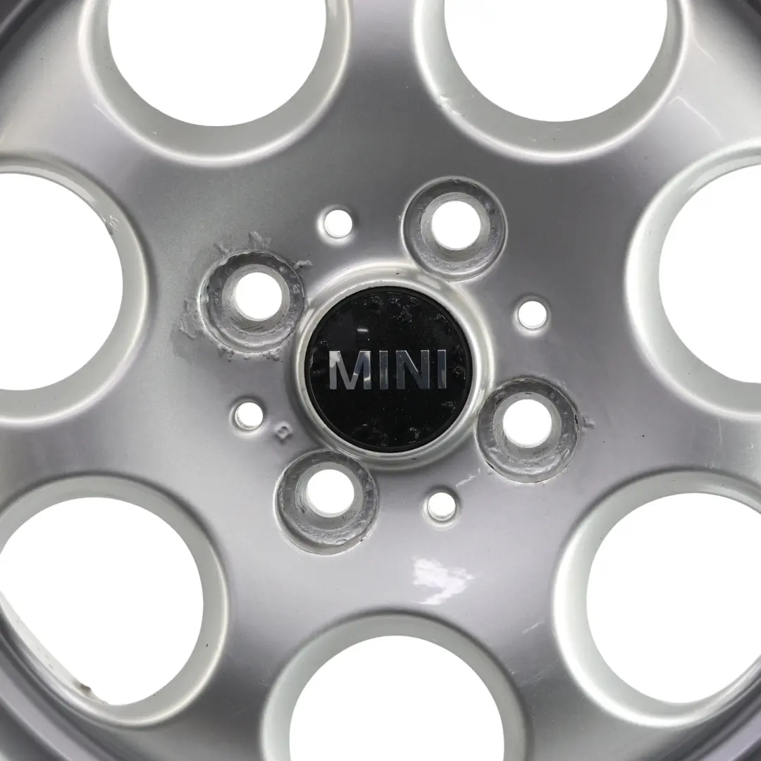 Mini Cooper One R50 R56 Silber Alu Felge Alufelge 15 "5,5J ET: 45 Rad 7 Hole 81 - SKU 1512458-2 - Teilenummer 1512458