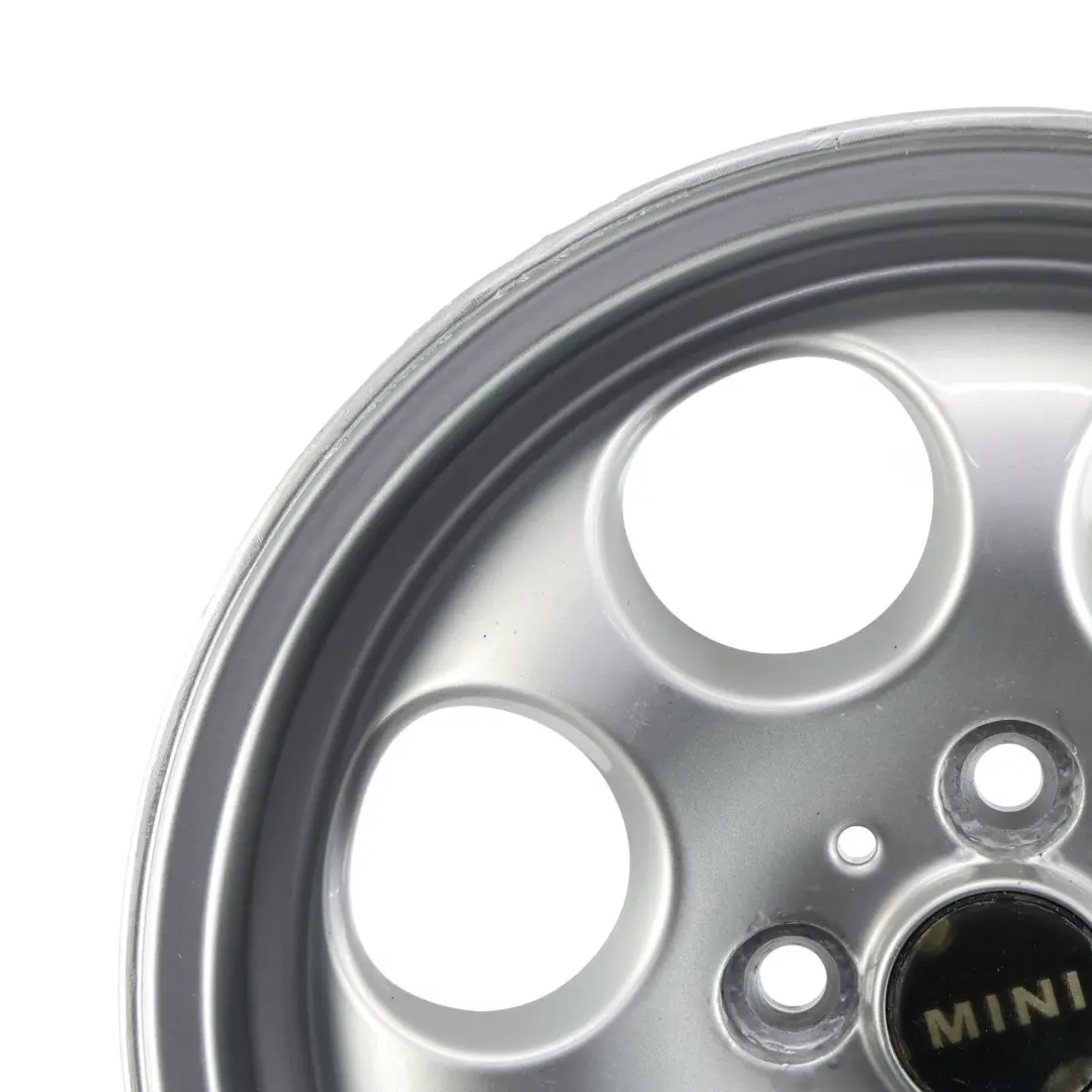 Mini Cooper One R50 R55 R56 R57 Wheel Rim Alloy Silver 15" 5,5J ET:45 7-Hole 81 - SKU 1512458-9 - Part number 1512458