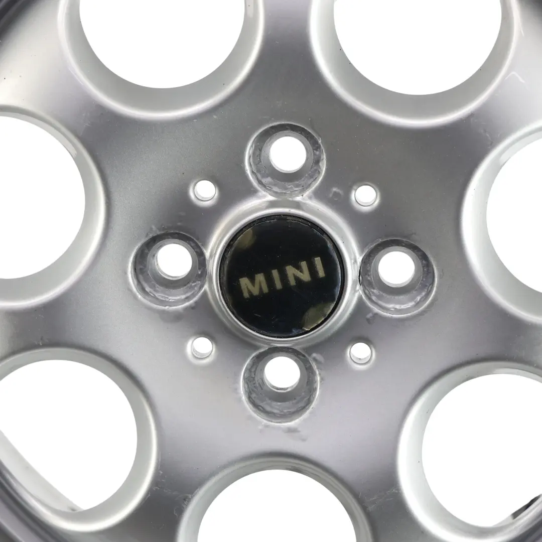 Mini Cooper One R50 R55 R56 R57 Wheel Rim Alloy Silver 15" 5,5J ET:45 7-Hole 81 - SKU 1512458-9 - Part number 1512458