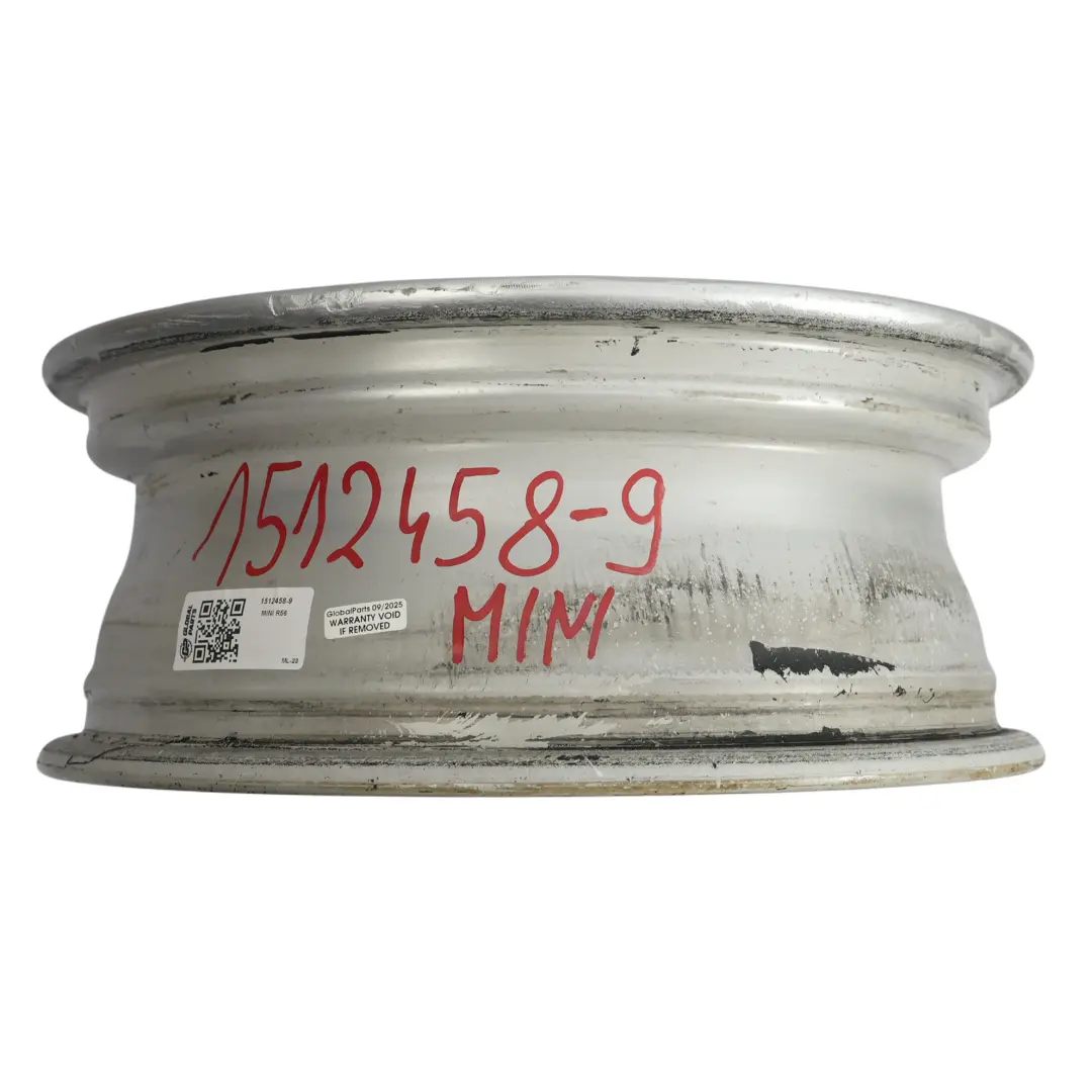 Mini Cooper One R50 R55 R56 R57 Wheel Rim Alloy Silver 15" 5,5J ET:45 7-Hole 81 - SKU 1512458-9 - Part number 1512458