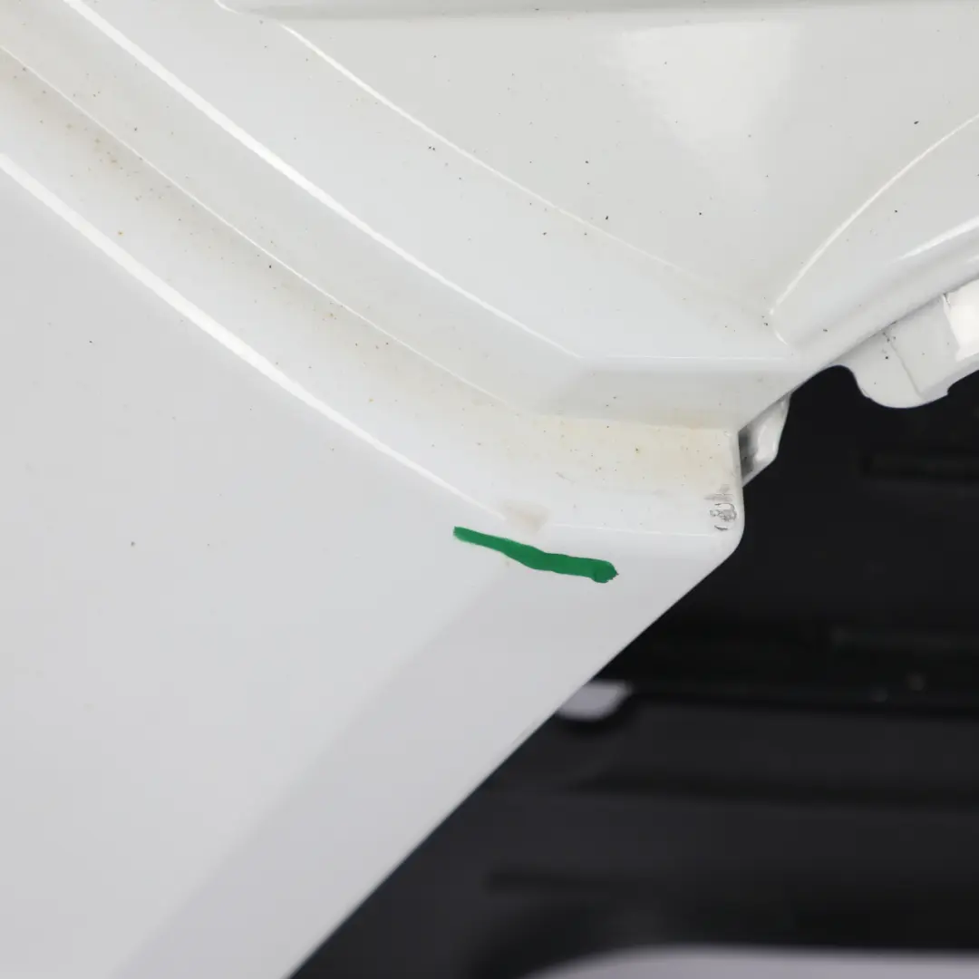 Mk8 Front Grille Upper Air Grille Cover Trim Panel Frozen White Z2 to Ford Transit with Part number 1857409 Ford Transit Mk8 Front Grille Upper Air Grille Cover Trim Panel Frozen White Z2 - SKU 1857409-FW1 - Part number 1857409