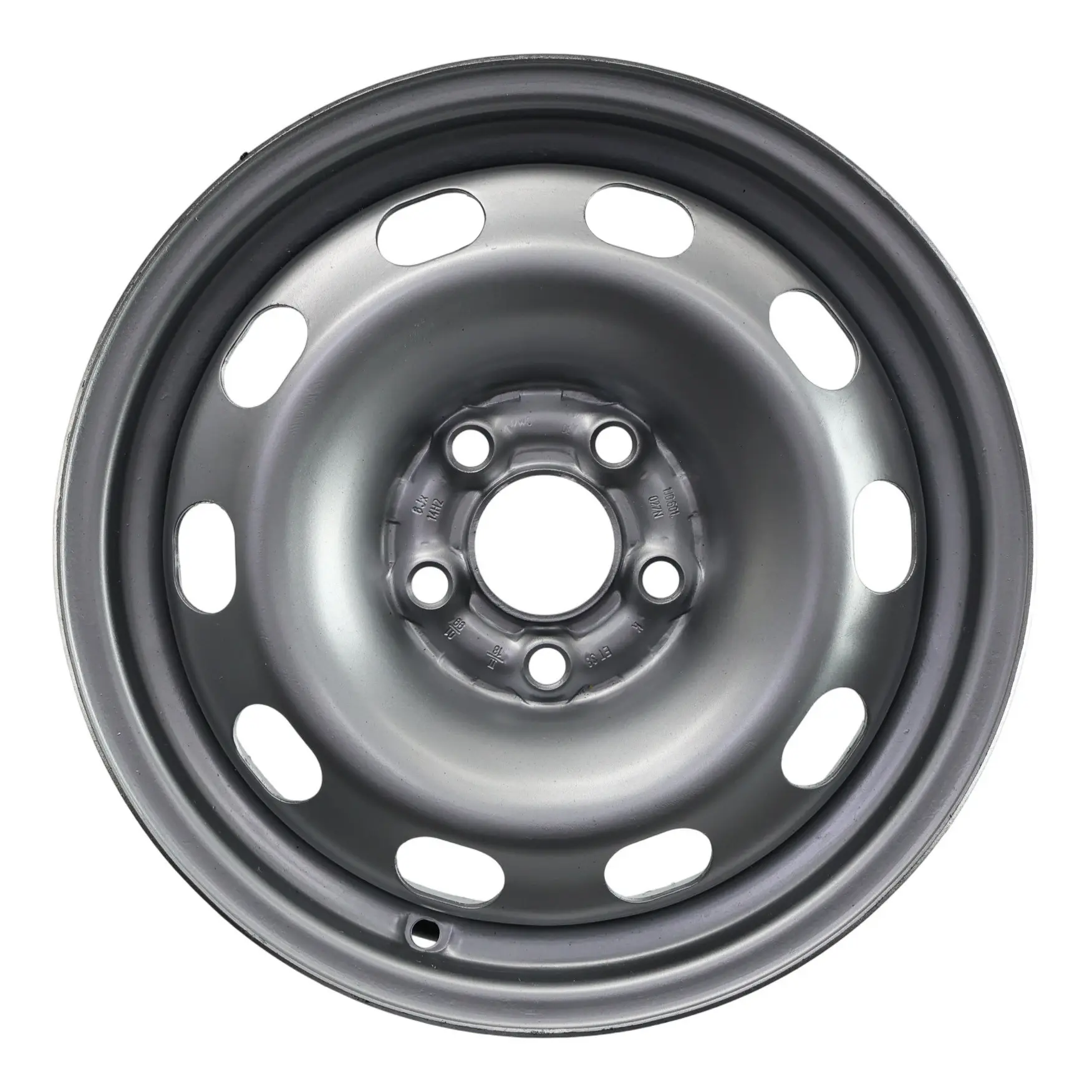 VW Volkswagen Golf IV Llanta Acero Plata 14" 8J ET:38 1J0601027N