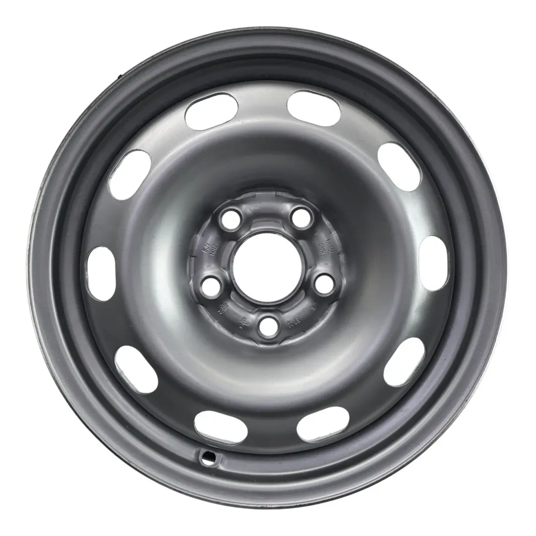VW Volkswagen Golf IV Wheel Rim Steel Silver 14" 8J ET:38 - SKU 1J0601027N-3 - Part number 1J0601027N
