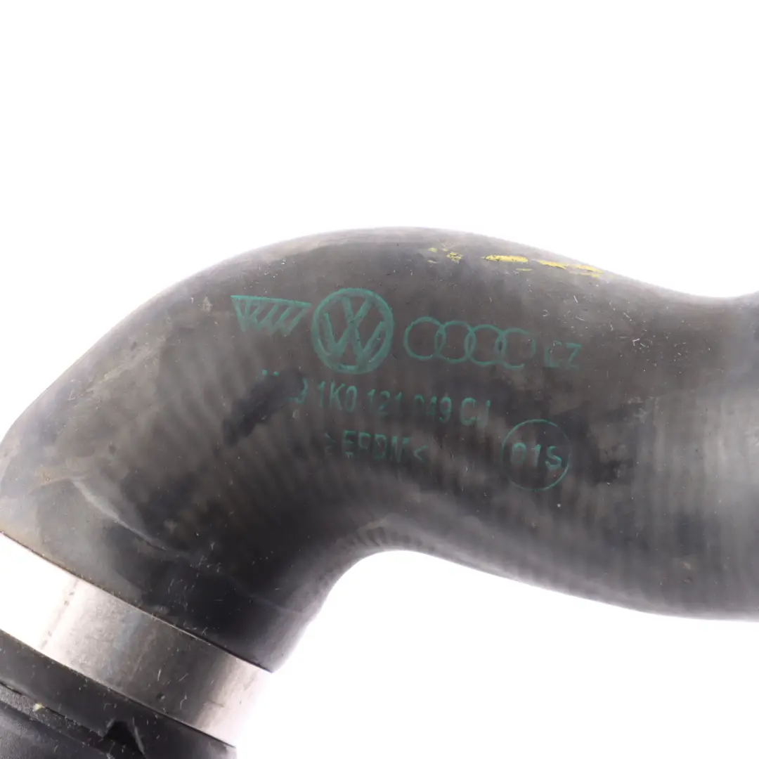 Mk3 Golf MK6 Water Radiator Pipe Hose 1.4 TSI to Volkswagen Scirocco with Part number 1K0121049CJ Volkswagen Scirocco Mk3 Golf MK6 Water Radiator Pipe Hose 1.4 TSI - SKU 1K0121049CJ - Part number 1K0121049CJ