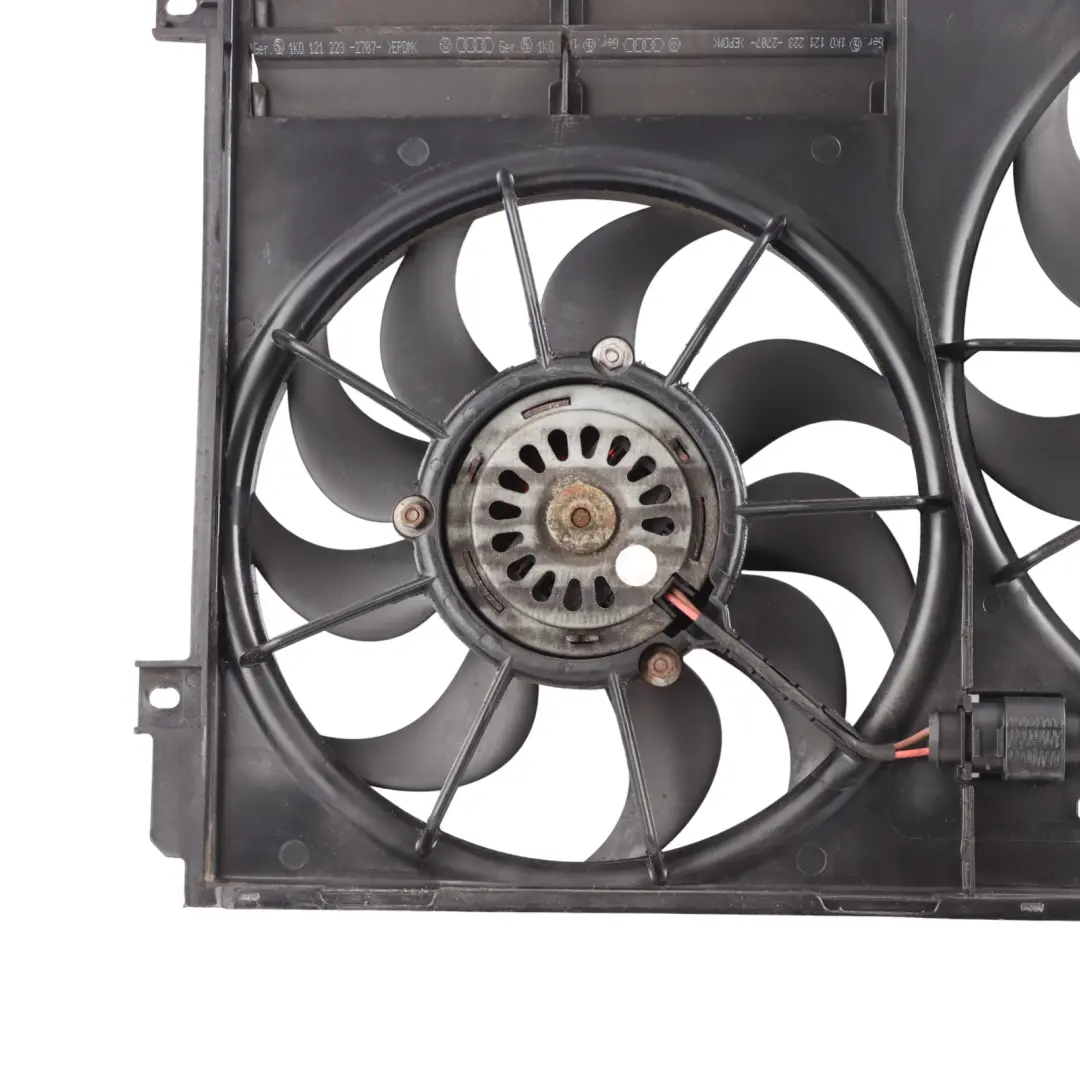 Cooling Shroud Blade Radiator Coolant Fan to Audi A3 8P Diesel Engine with Part number 1K0121207AT Audi A3 8P Diesel Engine Cooling Shroud Blade Radiator Coolant Fan - SKU 1K0121207AT - Part number 1K0121207AT