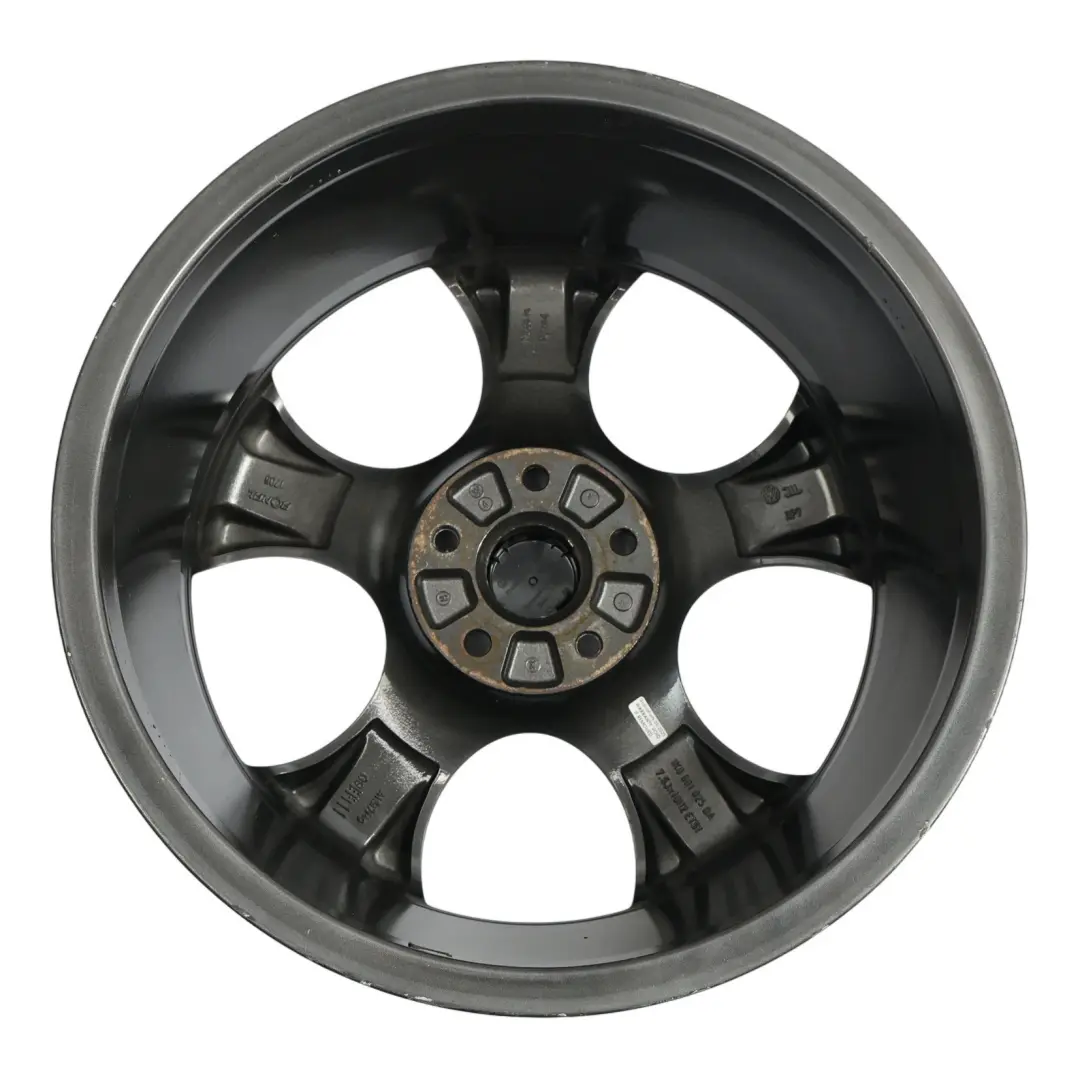 VW Volkswagen Golf Mk5 Cerchio In Lega Nero 18" 7.5J ET:51 - SKU 1K0601025BA-2 - Numero di parte 1K0601025BA