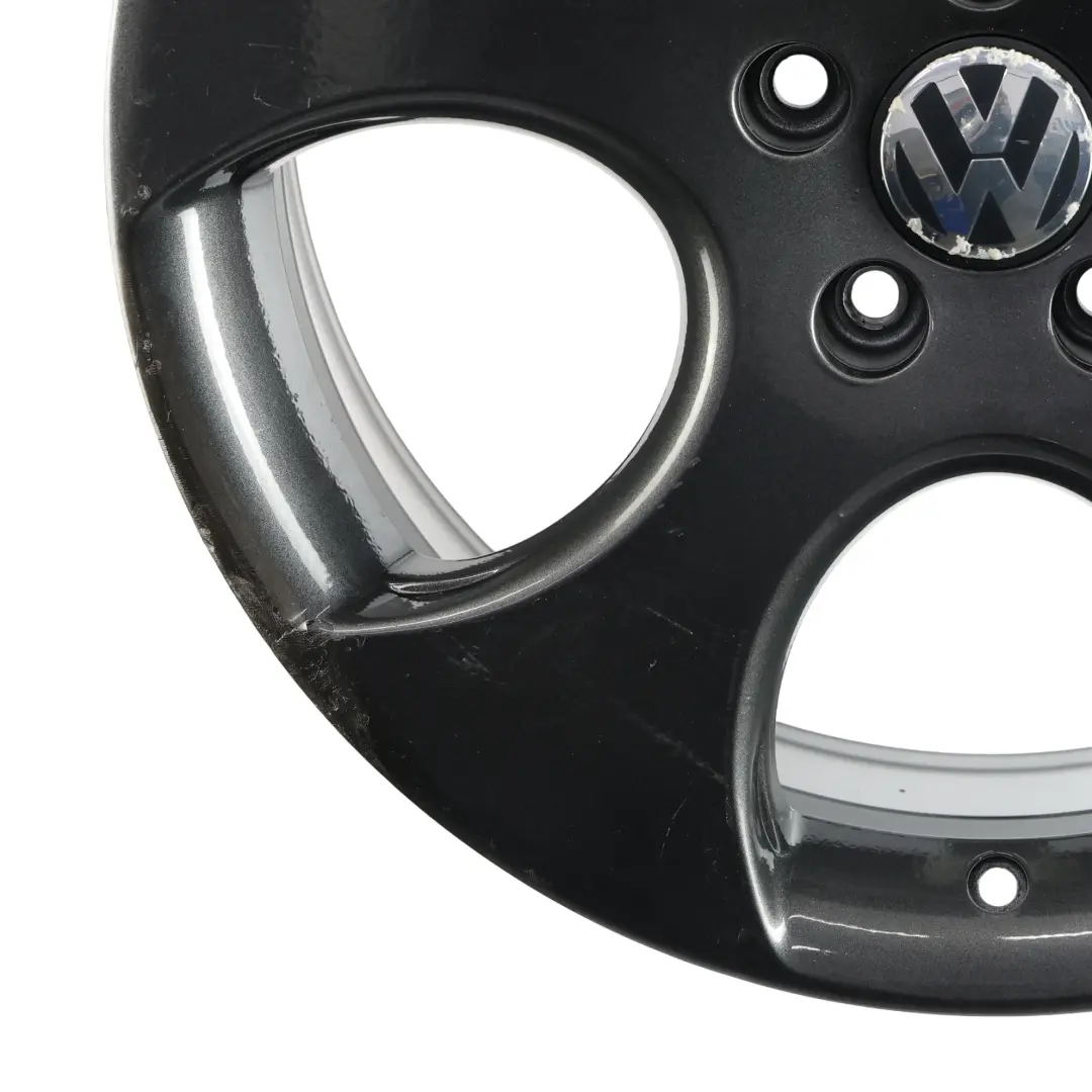VW Volkswagen Golf Mk5 Cerchio In Lega Nero 18" 7.5J ET:51 - SKU 1K0601025BA-2 - Numero di parte 1K0601025BA