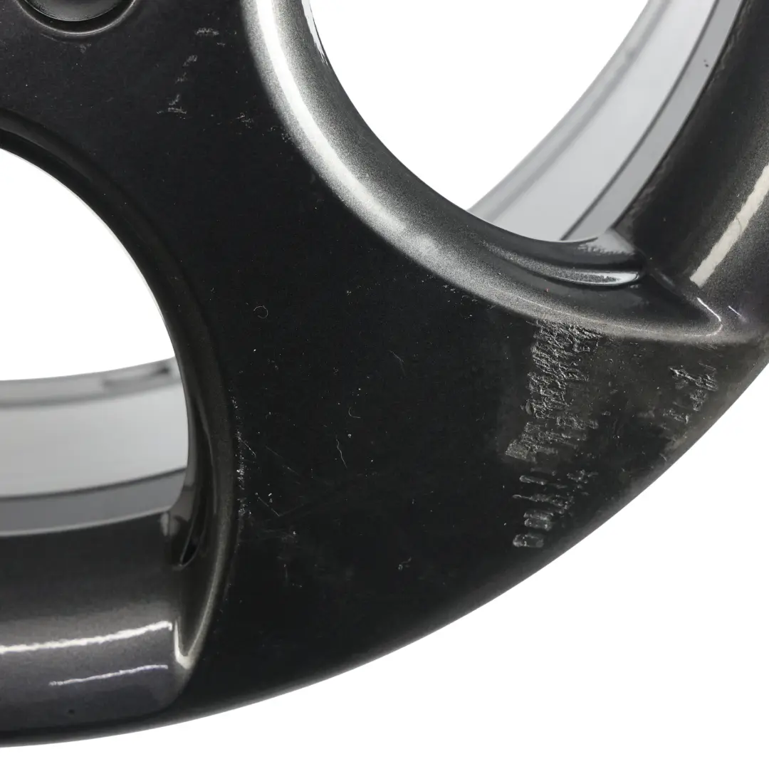 VW Volkswagen Golf Mk5 Cerchio In Lega Nero 18" 7.5J ET:51 - SKU 1K0601025BA-2 - Numero di parte 1K0601025BA