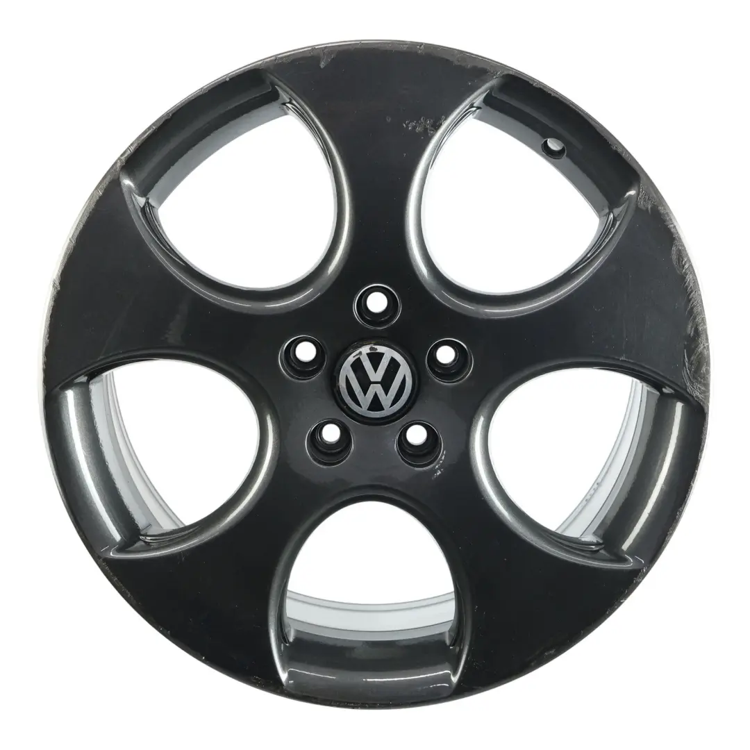 Mk5 Black Wheel Alloy Rim 18" 7.5J ET:51 to VW Volkswagen Golf with Part number 1K0601025BA VW Volkswagen Golf Mk5 Black Wheel Alloy Rim 18" 7.5J ET:51 - SKU 1K0601025BA-4 - Part number 1K0601025BA