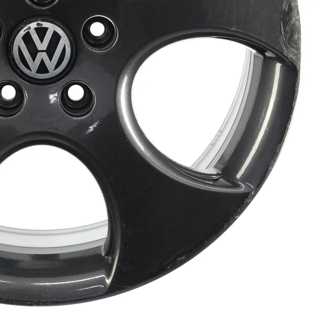 Mk5 Black Wheel Alloy Rim 18" 7.5J ET:51 to VW Volkswagen Golf with Part number 1K0601025BA VW Volkswagen Golf Mk5 Black Wheel Alloy Rim 18" 7.5J ET:51 - SKU 1K0601025BA-4 - Part number 1K0601025BA