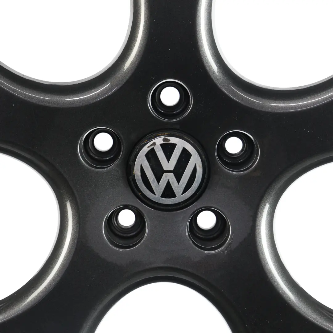 Mk5 Black Wheel Alloy Rim 18" 7.5J ET:51 to VW Volkswagen Golf with Part number 1K0601025BA VW Volkswagen Golf Mk5 Black Wheel Alloy Rim 18" 7.5J ET:51 - SKU 1K0601025BA-4 - Part number 1K0601025BA