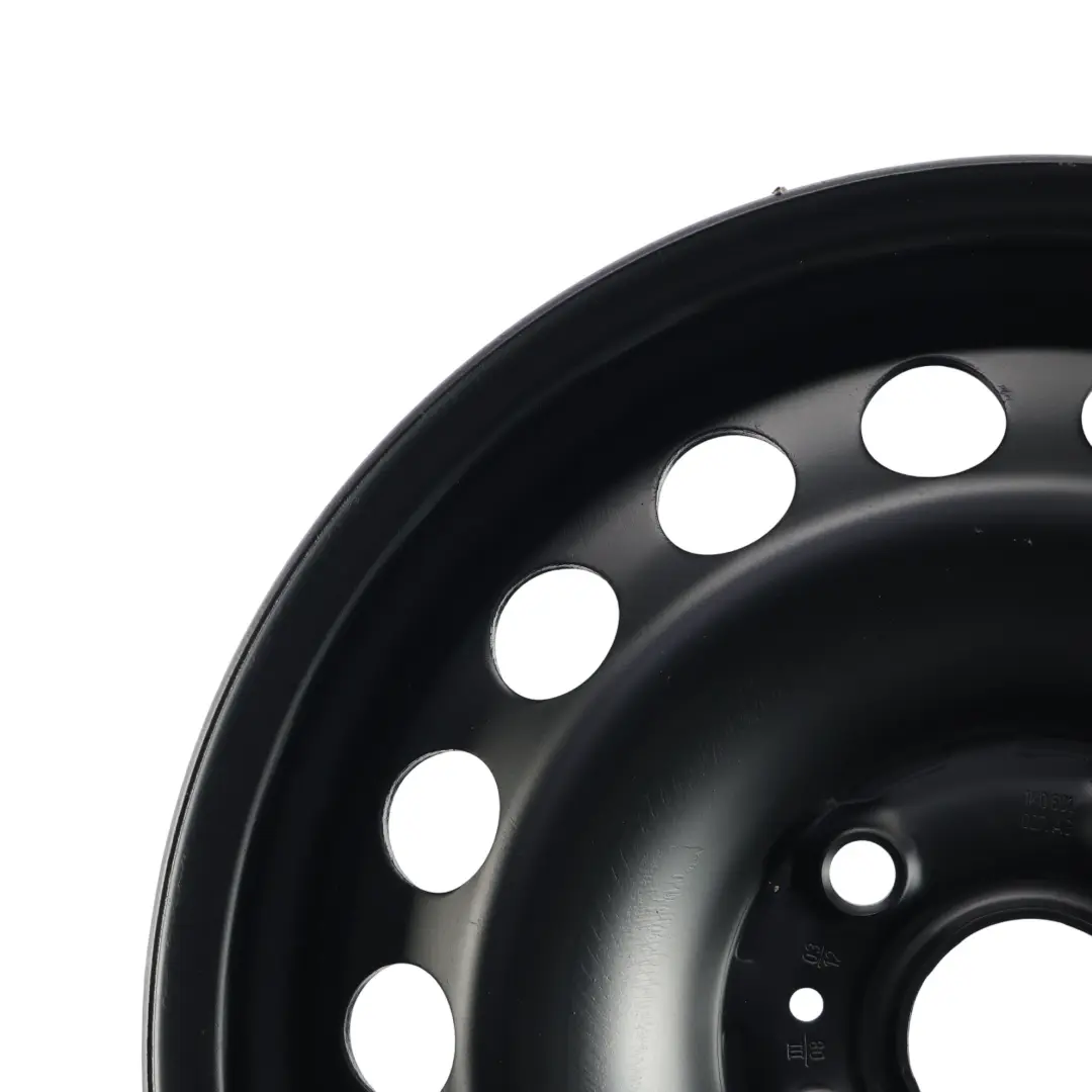 Felga Stalowa Dojazdowa 15" 6J ET:47 do Volkswagen Golf Mk7 o numerze 1K0601027AG Volkswagen Golf Mk7 Felga Stalowa Dojazdowa 15" 6J ET:47 - SKU 1K0601027AG - Numer Części 1K0601027AG